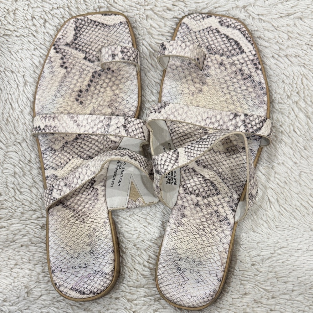 Missoni for Target Snakeskin Pattern Sandals